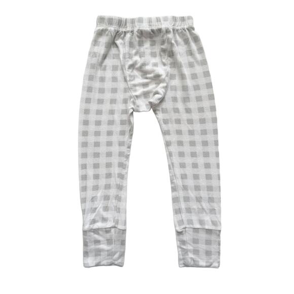 Childhoods Gray Gingham Rib Knit Set Size 3T - Picture 4 of 8